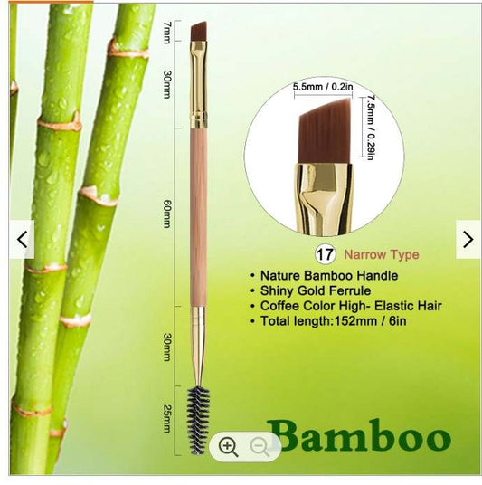Brosse à sourcils en bambou